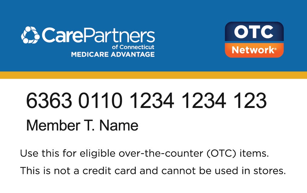 How to Use Your OvertheCounter (OTC) Benefit CarePartners of